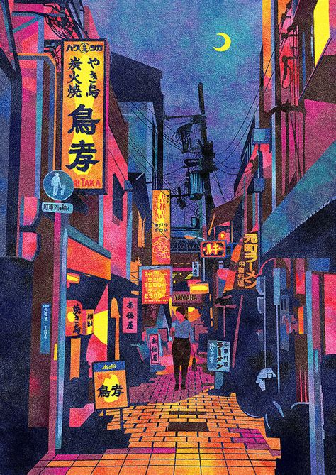 Ordinary Street Scenes Of Japan Illustrated By Masashi Shimakawa