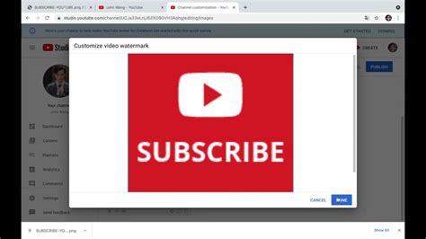 如何在youtube视频中加入订阅按钮？how To Add A Subscribe Button On Your Youtube Video