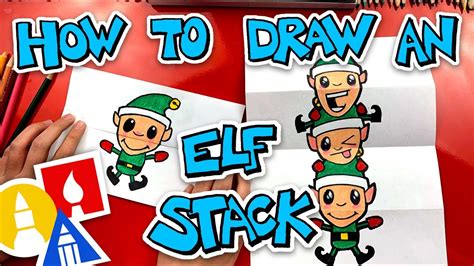 How To Draw An Elf Stack Folding Surprise 89