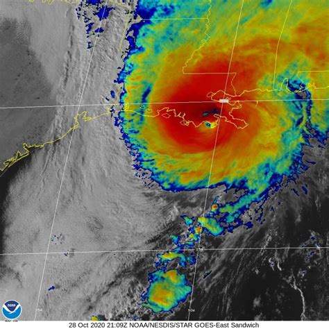 Hurricane Zeta Rips Into Gulf Coast At Category 2 Norwall