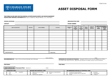 9 Best Images Of Asset Transfer Form Template Fixed Asset Transfer