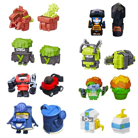 Transformers Botbots Series 15 Lawn League Complete Set Of 8 Toys