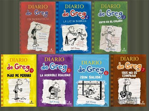 Prueba el diario de greg 5: SPANISH Diary of a Wimpy Kid-El Diario de Greg Hardcover Set 1-7 by Jeff Kinney 1933032529 | eBay