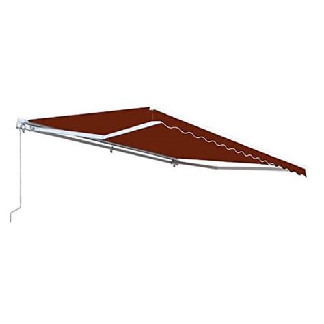 Aleko 16 Ft Motorized Retractable Awning 120 In Projection In