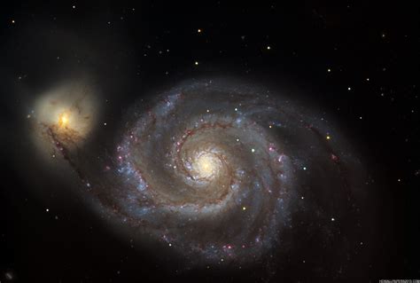 M51 The Whirlpool Galaxy High Definition Wallpapers