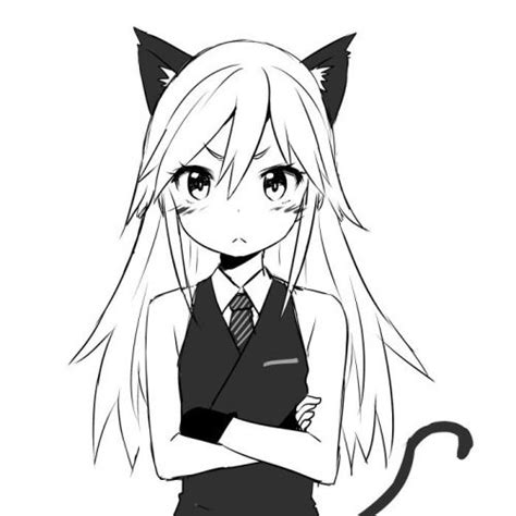 Cat Girls Cat Girl Nekomimi Anime Chibi