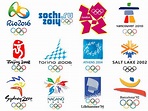 The evolution of the Olympic logo