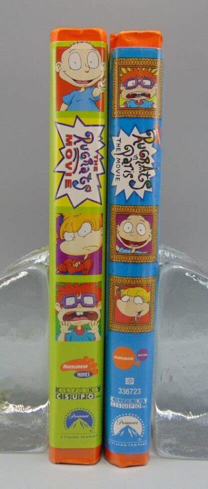 The Rugrats Movie Rugrats In Paris The Movie Vhs 2000 Clamshell