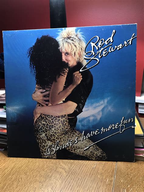 Rod Stewart Blondes Have More Fun Album Covers Vinyl