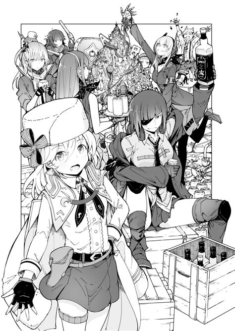 M A M Sopmod Ii St Ar M A Nagant Revolver And More Girls Frontline Drawn By