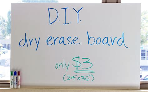 Diy Dry Erase Board Ideas Suds N Such Diy Dry Erase Board The