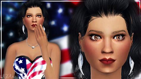 The Sims 4 Create A Sim 4th Of July Inspired Julie Forth Youtube