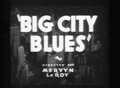 Big City Blues 1932 Pre Code Party In Depression Era