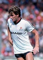 Norman Whiteside in 1983 Charity Shield against Liverpool which United ...