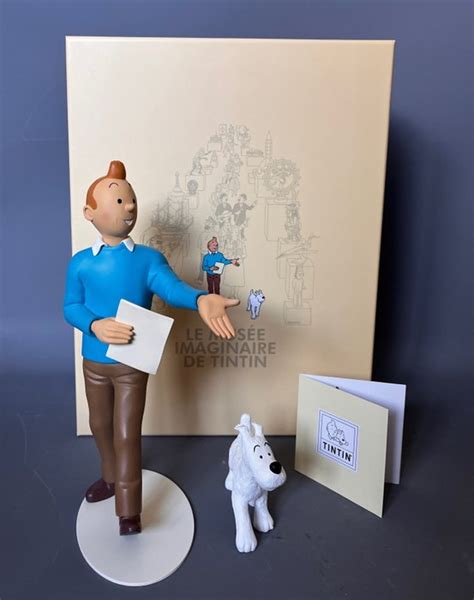 Tintin Statuette Moulinsart 46007 Tintin Et Milou Le Catawiki