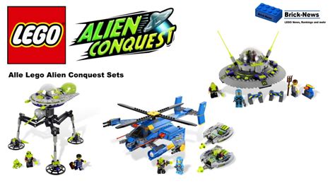 Alle Lego Alien Conquest Sets Brick News Youtube