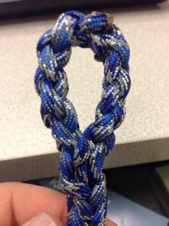 How to make a flat 4 strand round braid paracord bracelet tutorial | knot and loop style paracord products and gear used in this video can be. Ending An 8 Strand Round Braid - Braiding - Leatherworker.net