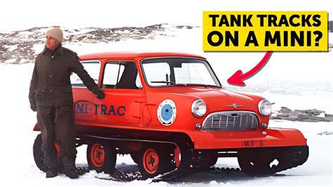 Mini Trac The Amazing Tracked Mini Built For Antarctica Youtube