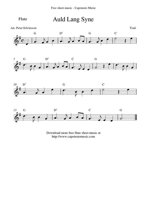 Easy Flute Sheet Music Free Easy Printable Sheet Sheet Music