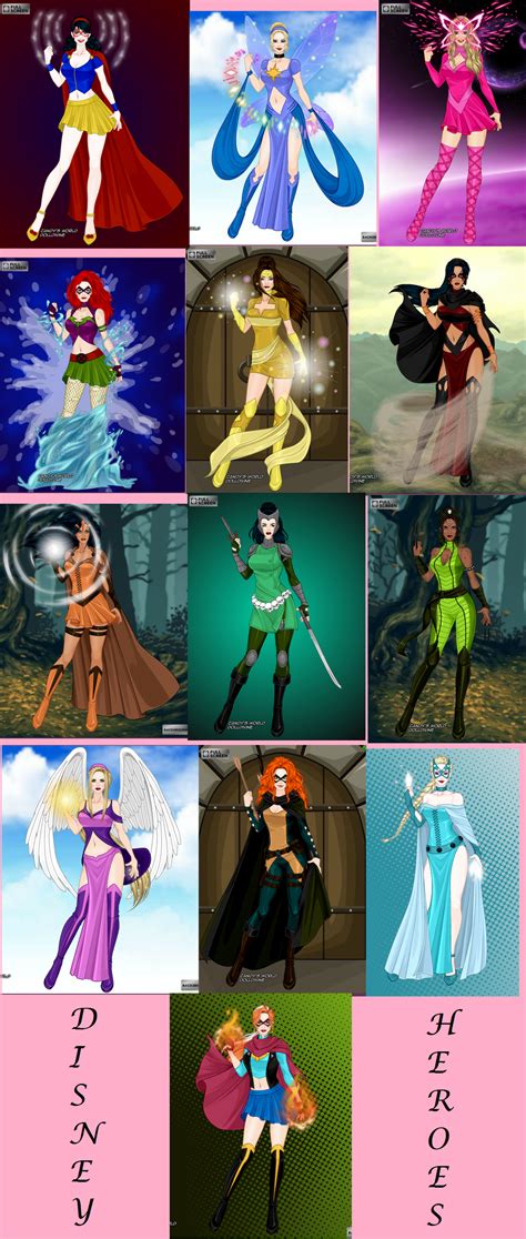 Disney Heroes Collage By Whitewolfdreamer27 On Deviantart
