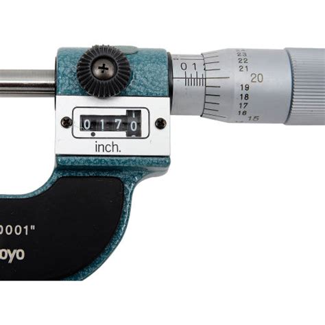 Mitutoyo 193 211 0 1 Mechanical Outside Micrometer Wdigital Counter