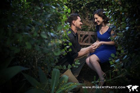 Ariel And Mike In The Gardens Robert Paetz Photography