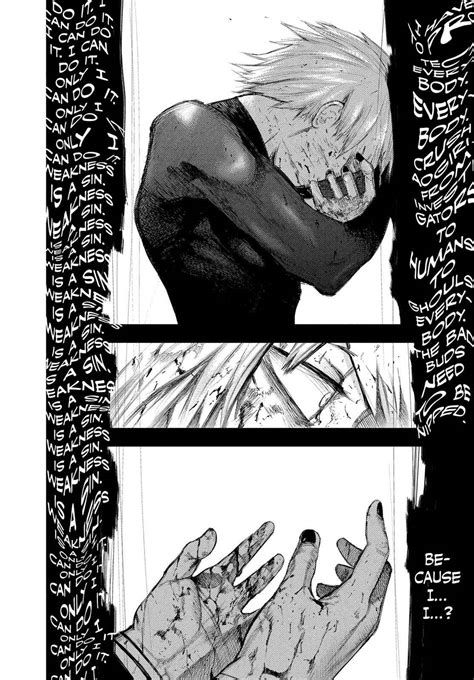 Tokyo ghoul really said that our lives are tragedies in which we take from others and have things taken from us. Tokyo Ghoul Chapter 107