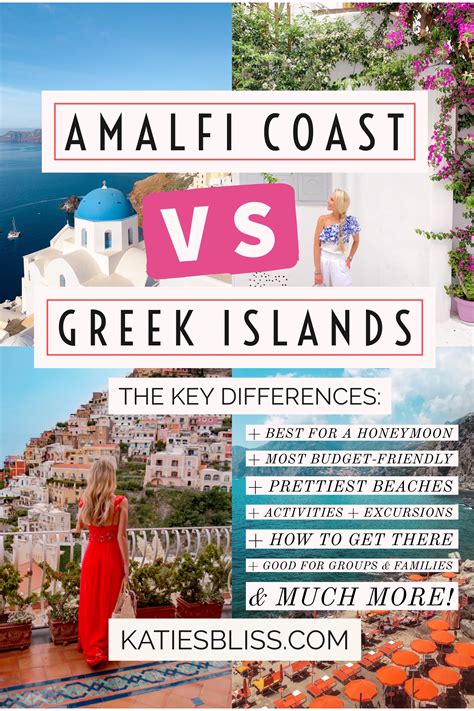 The Amalfi Coast Vs Santorini And Mykonos Which Vacation Was Better