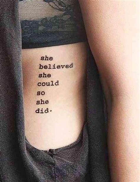 50 Meaningful And Inspirational Quotes Tattoo Ideas For