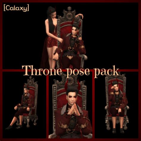 Sitting On Throne Pose