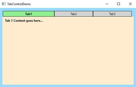 How To Change The Color Of The Selected Tab In The Tabcontrol Wpf Seekyourcareer In