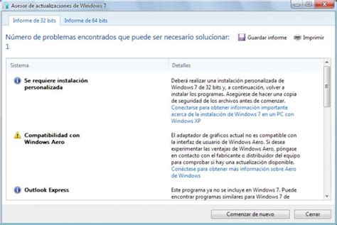 Windows 7 Upgrade Advisor Windows Descargar