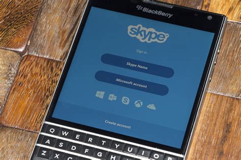 Are there any microsoft apps for a blackberry? Skype gets updated with bug fixes and BlackBerry Passport ...