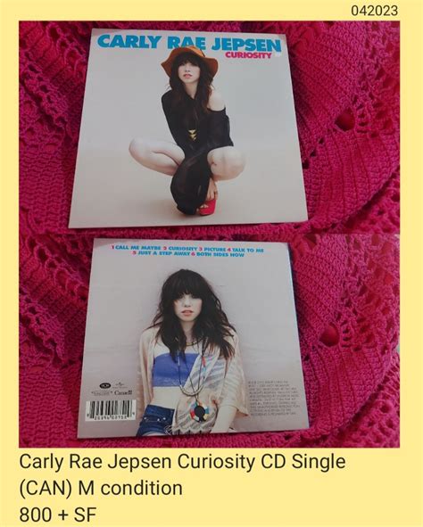 Carly Rae Jepsen Curiosity CD Single Unsealed On Carousell