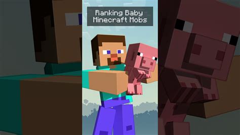 Ranking Baby Minecraft Mobs Youtube