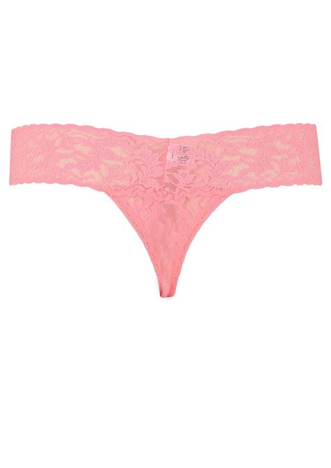 Hanky Panky Lace Thong Cherry Blossom