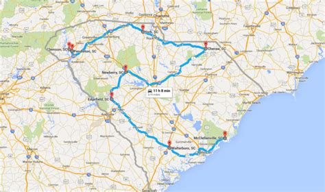 9 Must Do South Carolina Road Trips With Maps Included