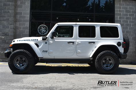 Jeep Wrangler With 17in Fuel Warp Wheels Exclusively From Butler Tires