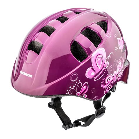 Kask Rowerowy Meteor Ks S Cm Pink Butterflies S Pink Butterflies Produkty Rower