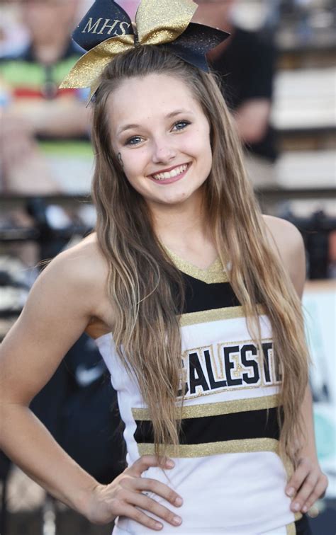 Senior Spotlight Journey Nunnelee Enjoys Cheer And School Activities