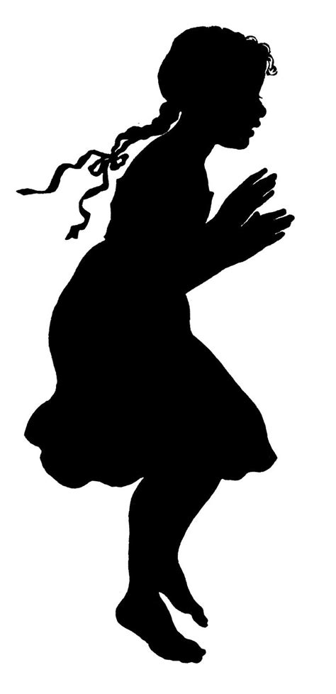 Free Silhouette Girl Cliparts Download Free Silhouette Girl Cliparts