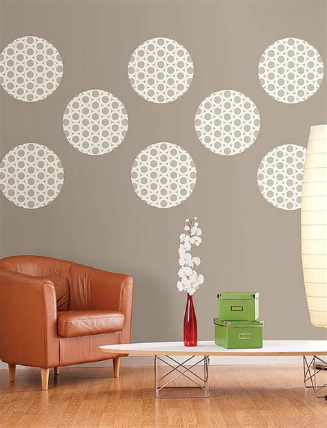 Diy Wall Dressings Polka Dot Designs That Add Sophistication