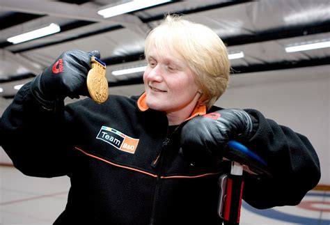 Scots Olympic Champion Rhona Martin Thinks Her Curling Gold Medal Was