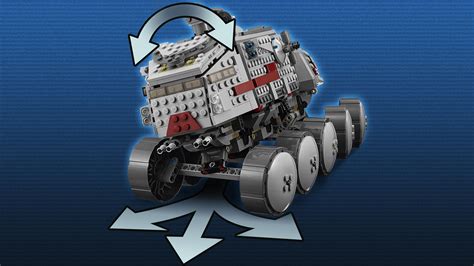 Lego 75151 Star Wars Clone Turbo Tank Construction Set Multi Coloured