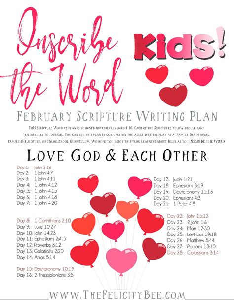 To Download Your February Scripture Writing Plan Click Here