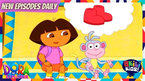 Dora The Explorer Boots Bouncing Boots Akili Kids Youtube