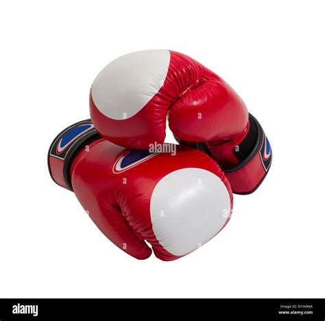 Boxer Red Boxing Gloves Fighting High Resolution Stock Photography And