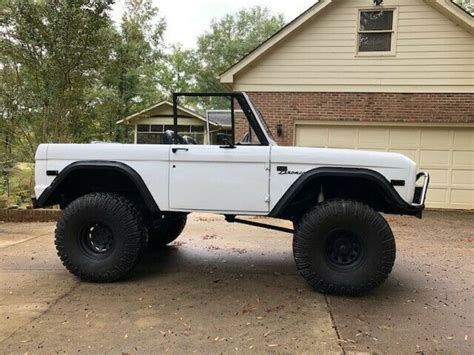 Restored Lifted 1975 Ford Bronco Sport For Sale Ford Bronco Sport