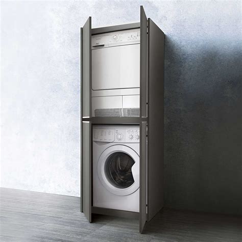 Wenn sie eine waschmaschine einbauen ähnlich wie bei eine unterbaufähige waschmaschine, bloß mit dem großen unterschied, dass die maschine vollständig hinter einer schranktür verschwindet. Blizzard Hochschrank für die Waschküche in 2020 ...