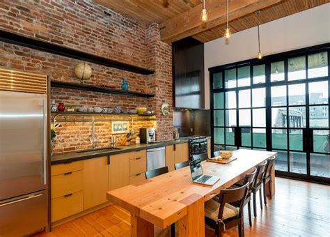 50 Trendy And Timeless Kitchens With Beautiful Brick Walls Decoist